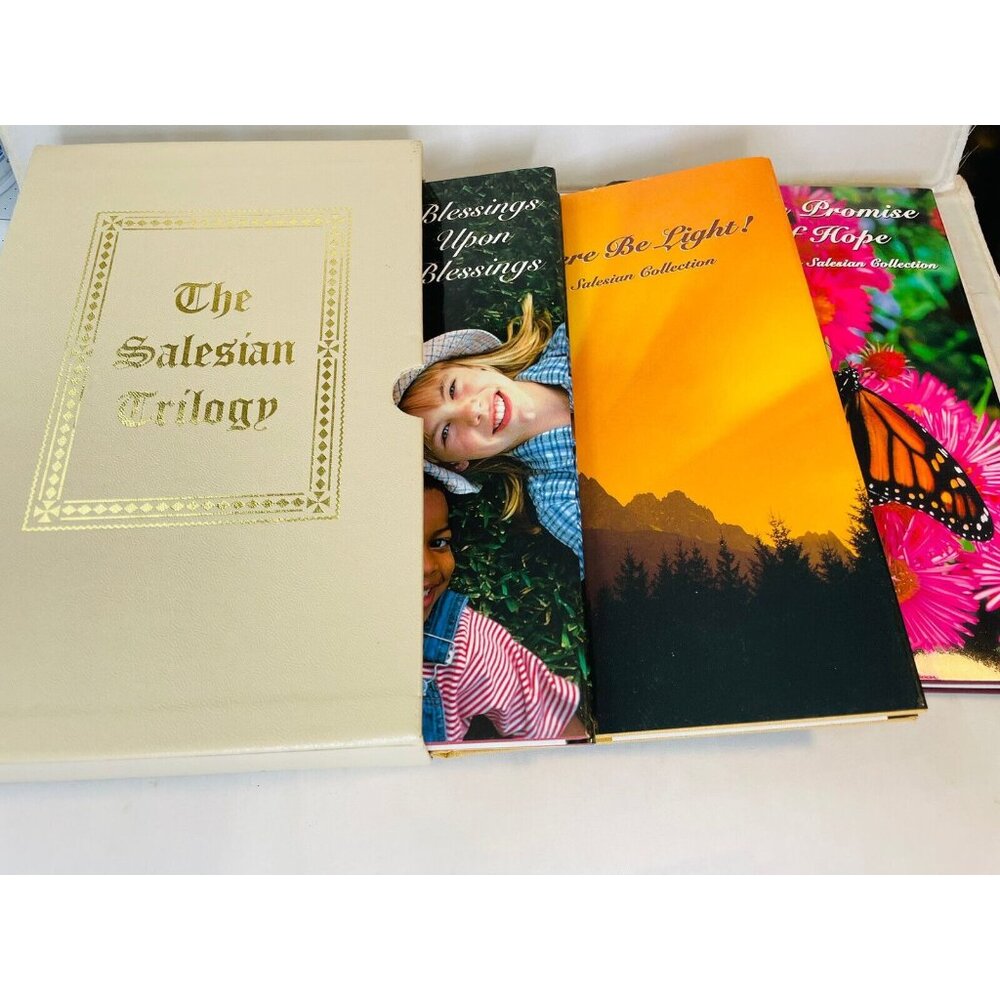 Vintage Salesian Trilogy Box Set of 3 Books In Sleeve - Light, Hope & Blessings
